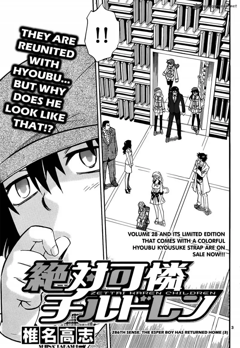 Zettai Karen Children Chapter 286 page 4