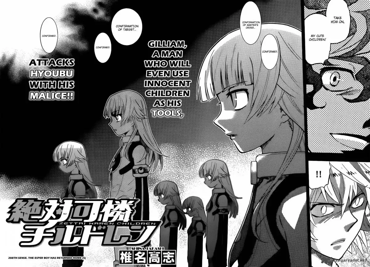 Zettai Karen Children Chapter 288 page 2