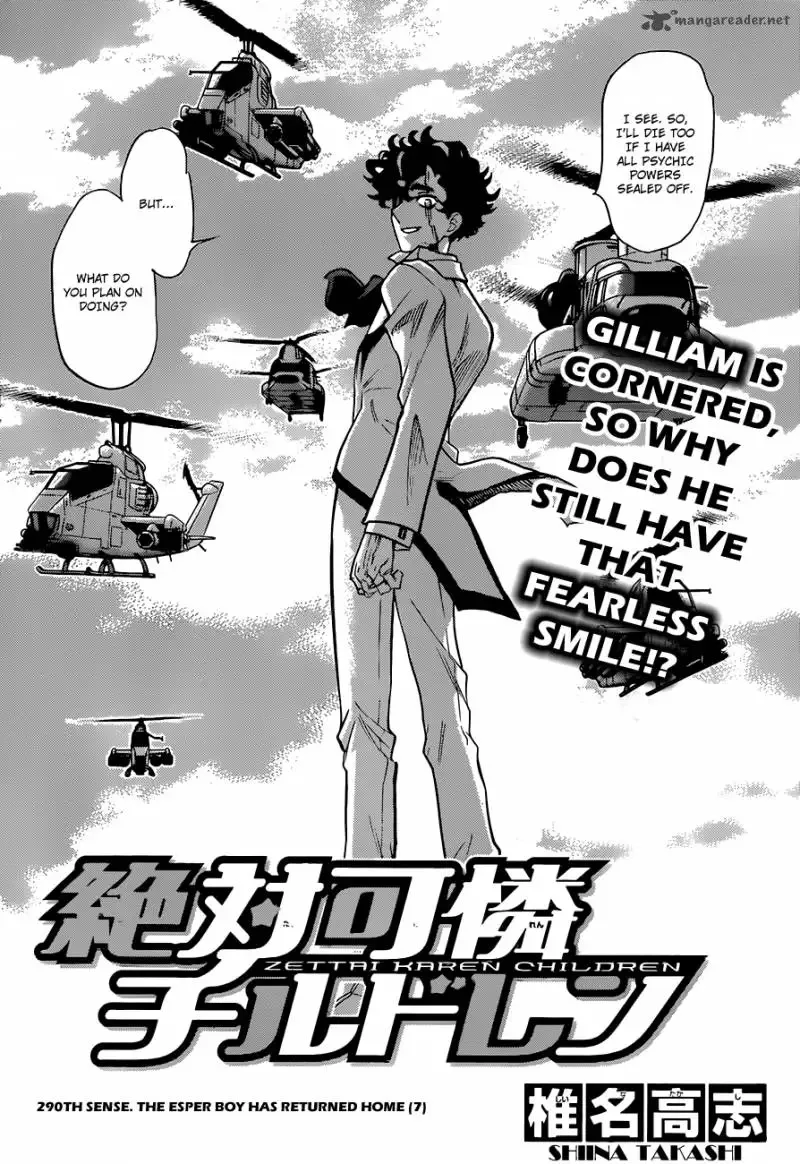 Zettai Karen Children Chapter 290 page 2