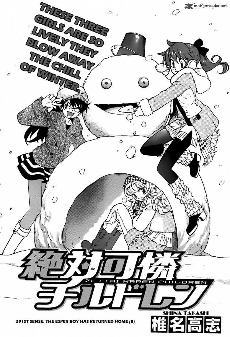 Zettai Karen Children Chapter 291 page 2