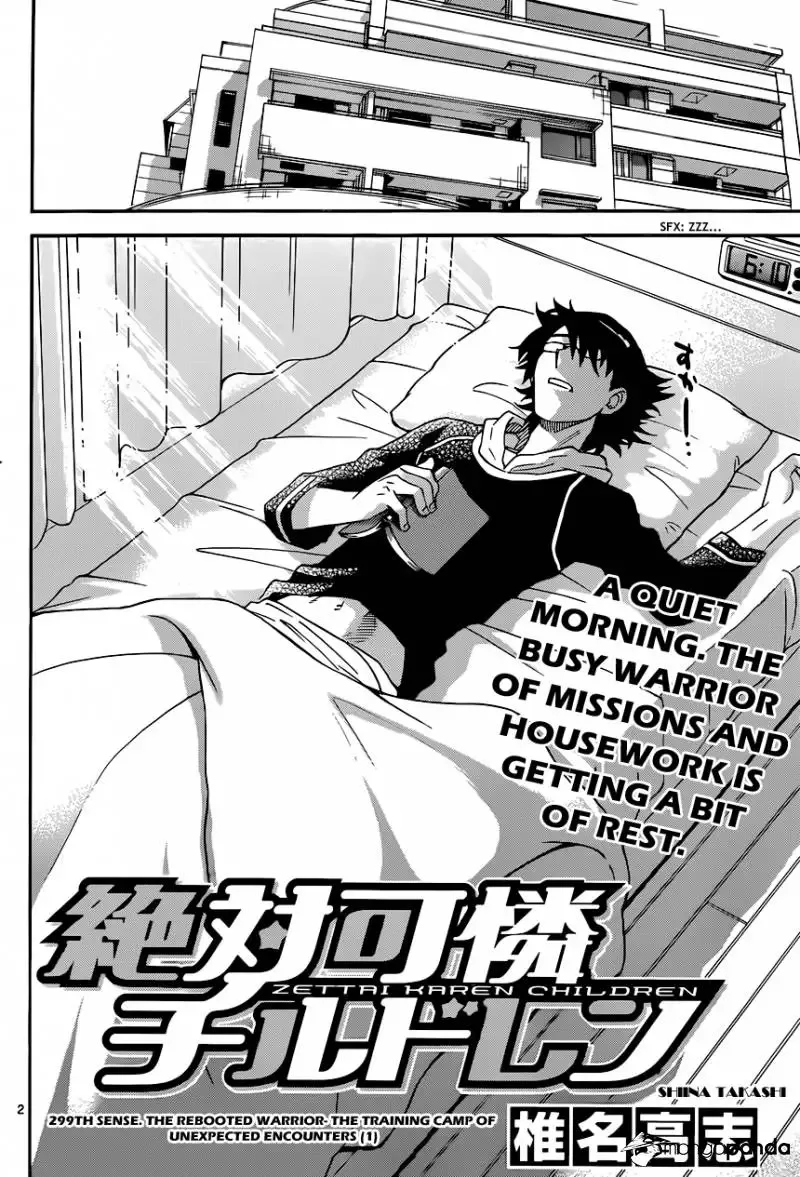 Zettai Karen Children Chapter 299 page 2
