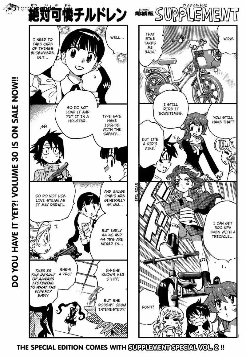 Zettai Karen Children Chapter 303 page 1