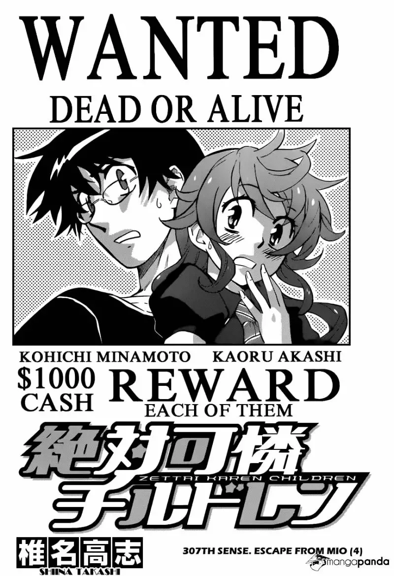 Zettai Karen Children Chapter 307 page 3