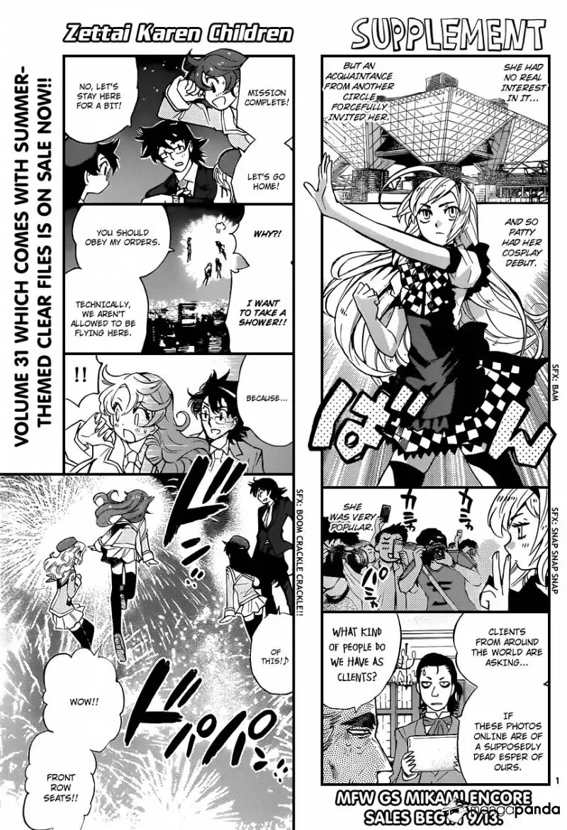 Zettai Karen Children Chapter 315 page 1