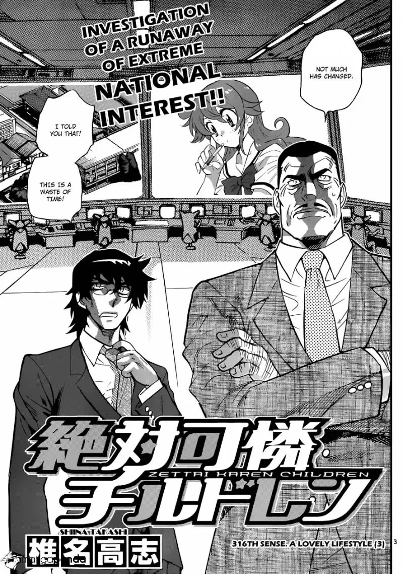 Zettai Karen Children Chapter 316 page 4