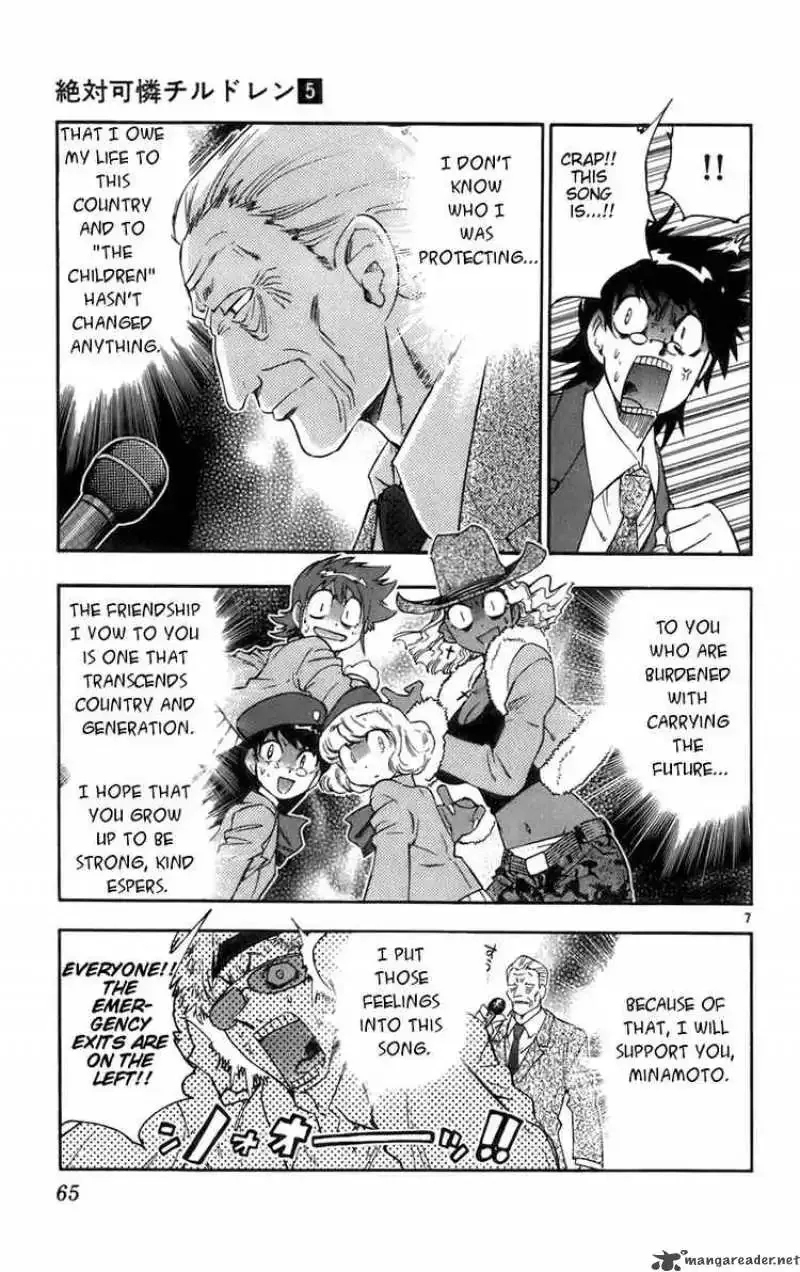 Zettai Karen Children Chapter 32 page 7