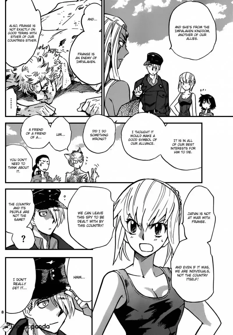 Zettai Karen Children Chapter 320 page 8