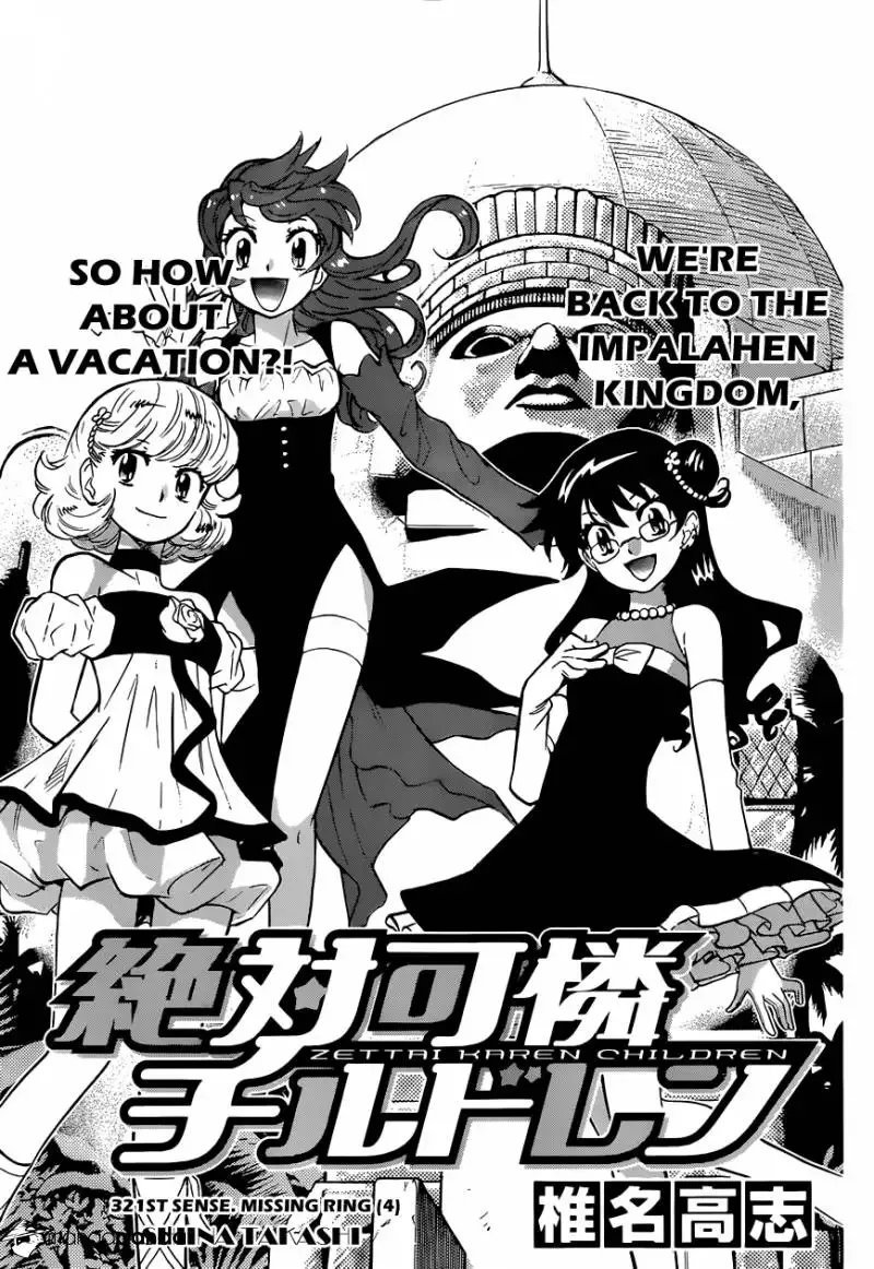 Zettai Karen Children Chapter 321 page 4