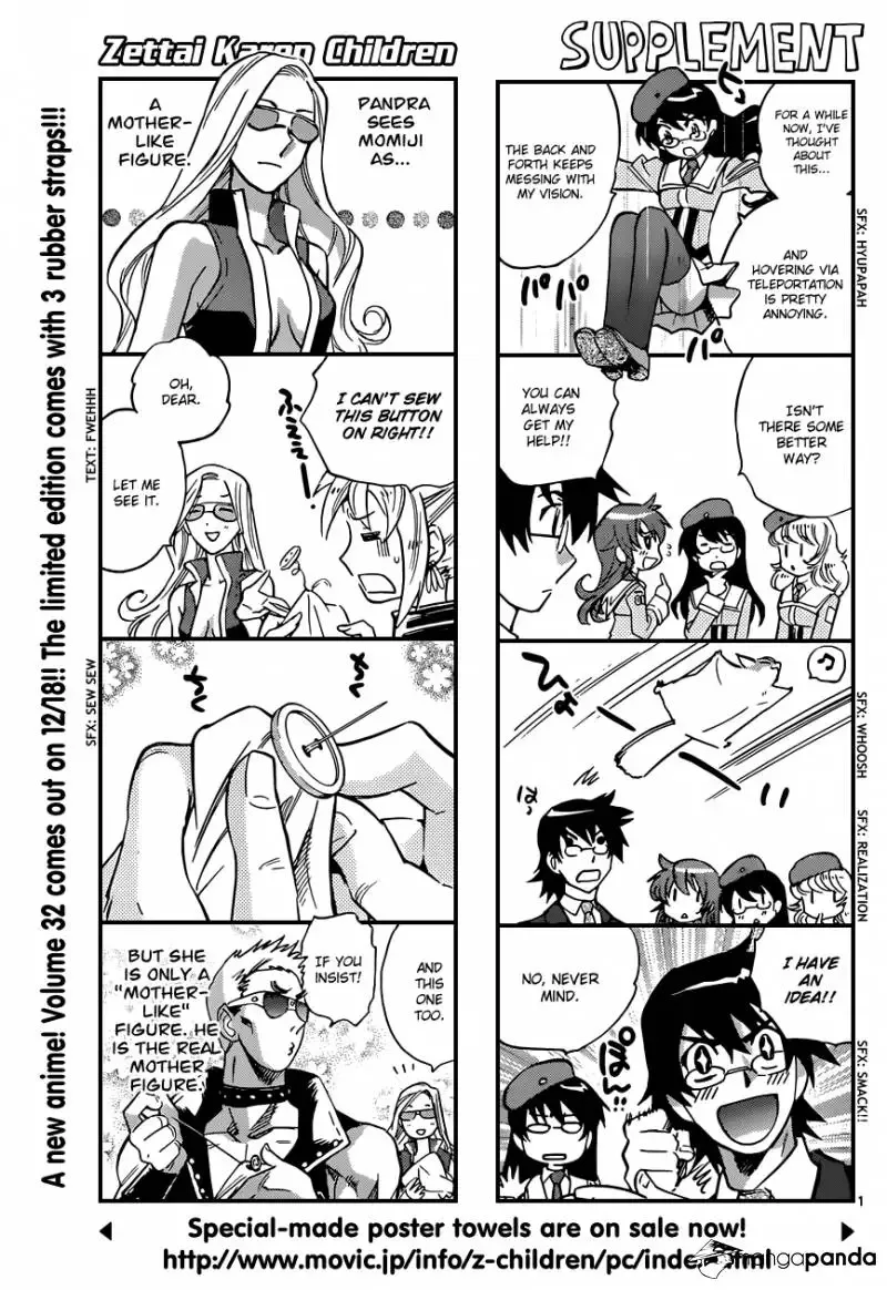 Zettai Karen Children Chapter 323 page 1