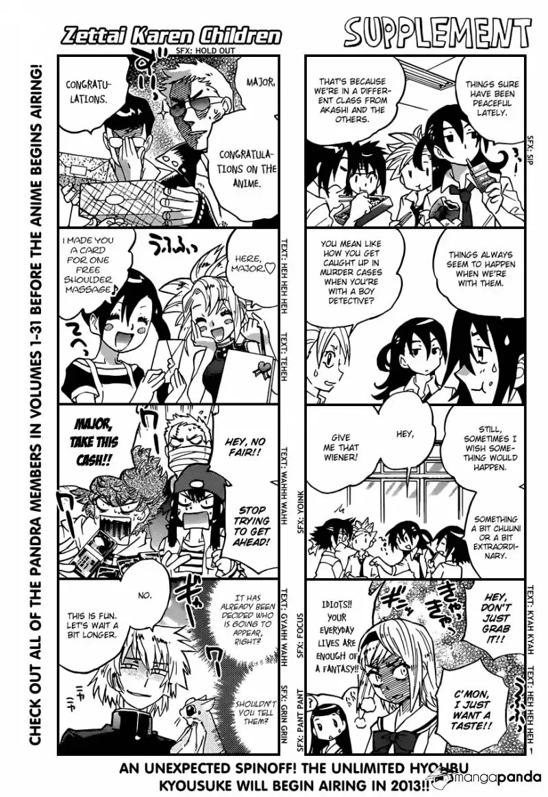 Zettai Karen Children Chapter 324 page 1