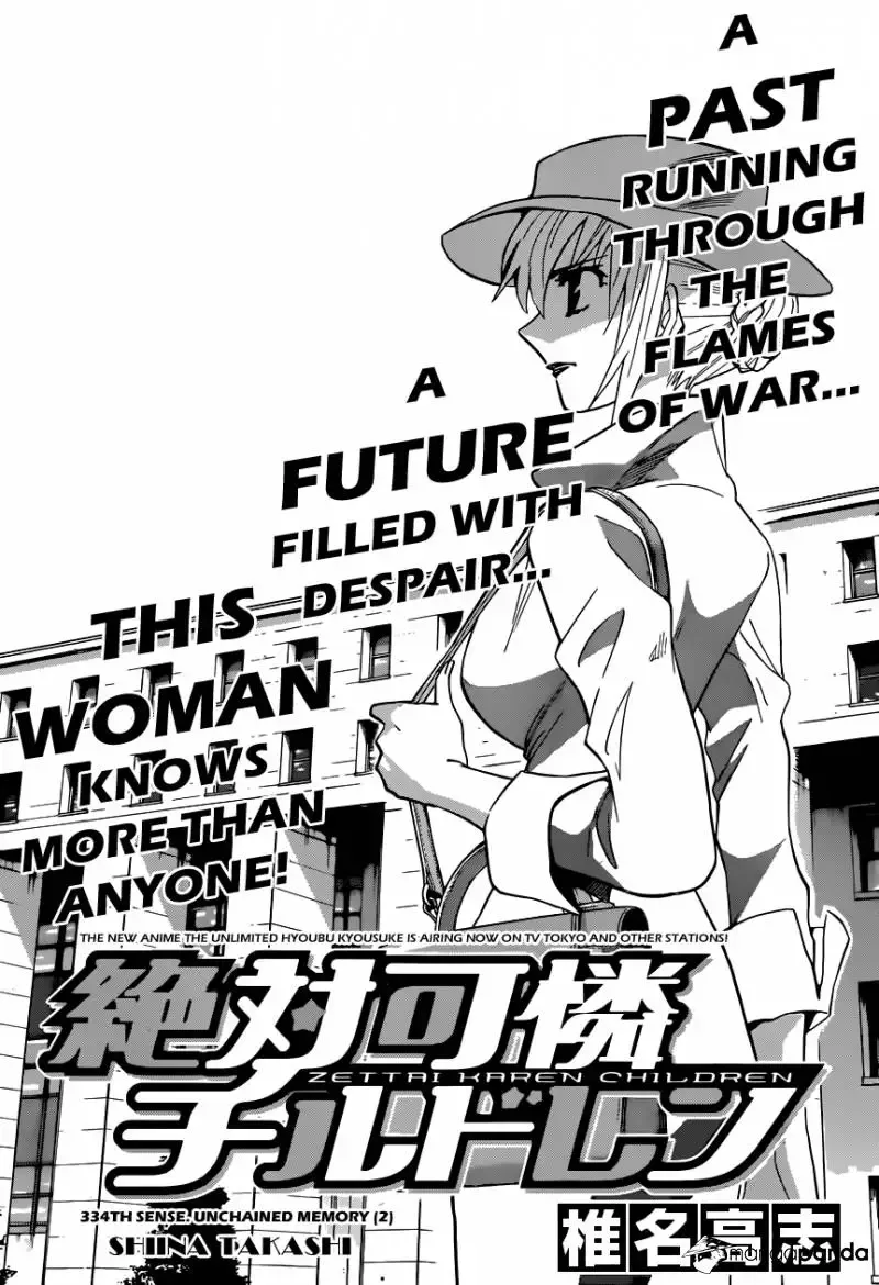 Zettai Karen Children Chapter 334 page 3