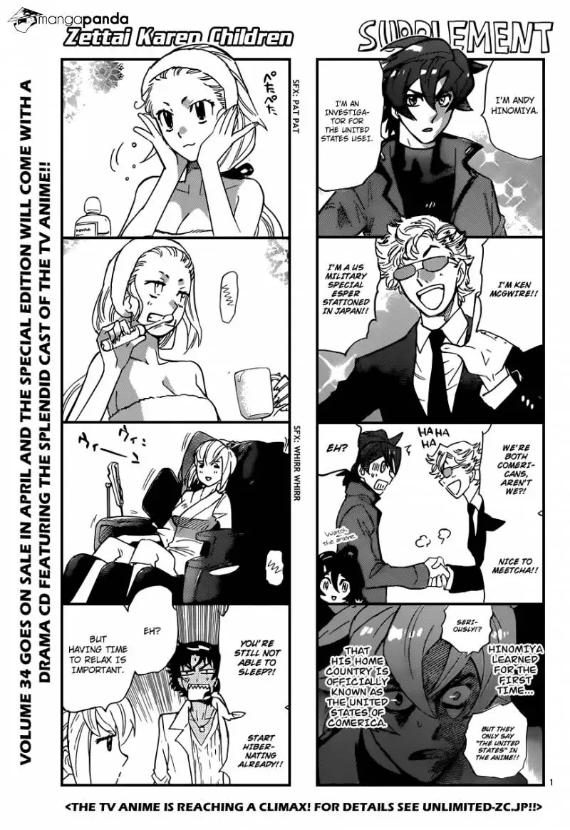 Zettai Karen Children Chapter 335 page 2