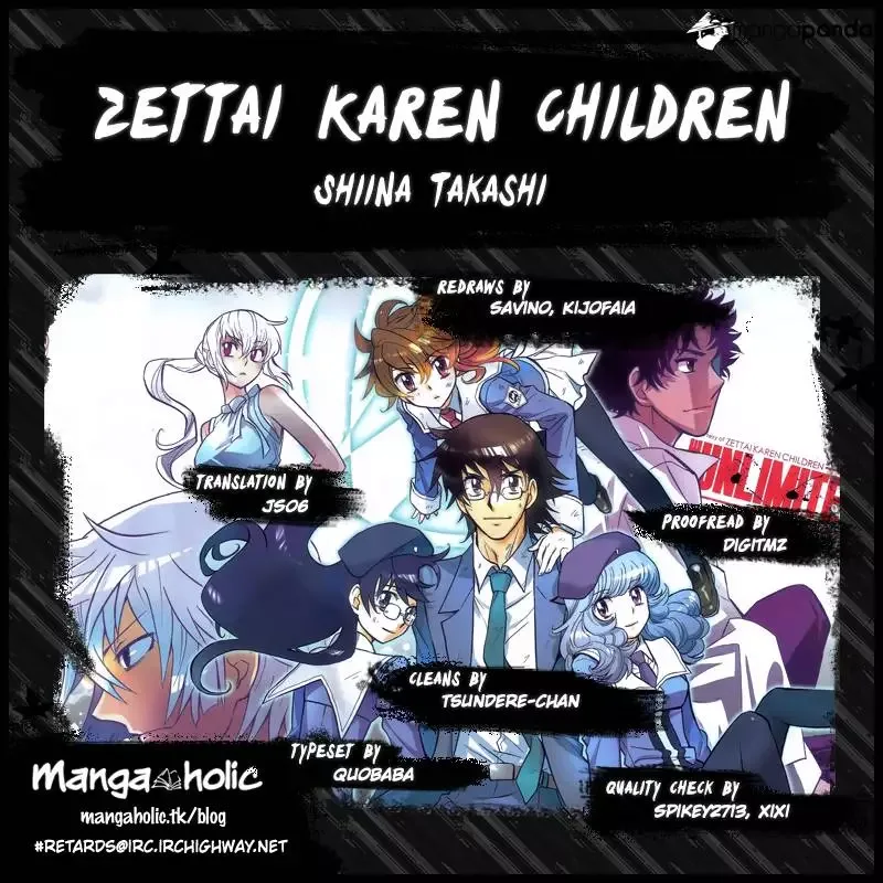 Zettai Karen Children Chapter 337 page 2