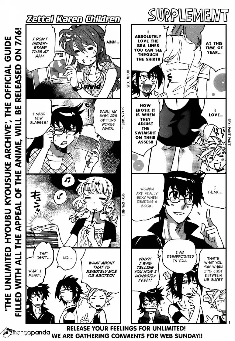 Zettai Karen Children Chapter 344 page 1