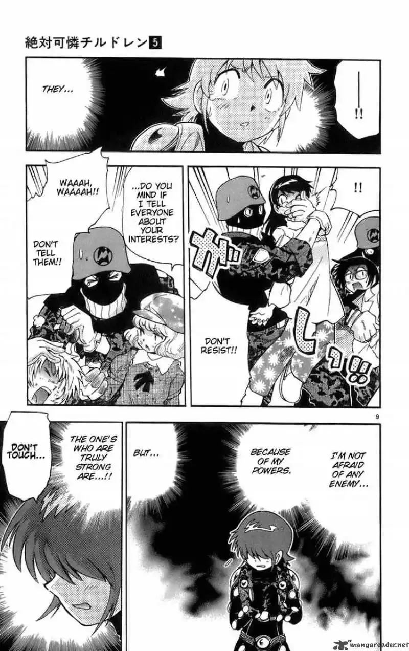 Zettai Karen Children Chapter 35 page 9