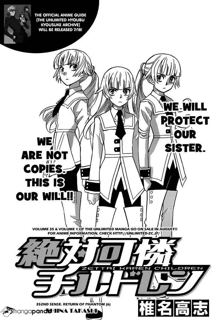 Zettai Karen Children Chapter 352 page 1