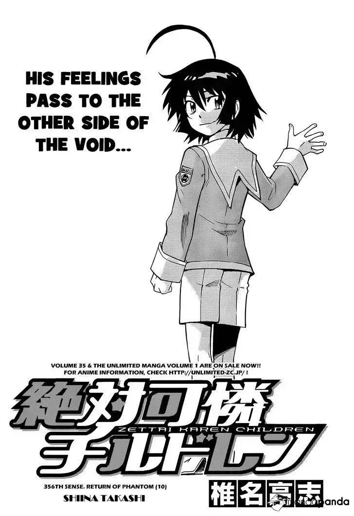 Zettai Karen Children Chapter 356 page 2