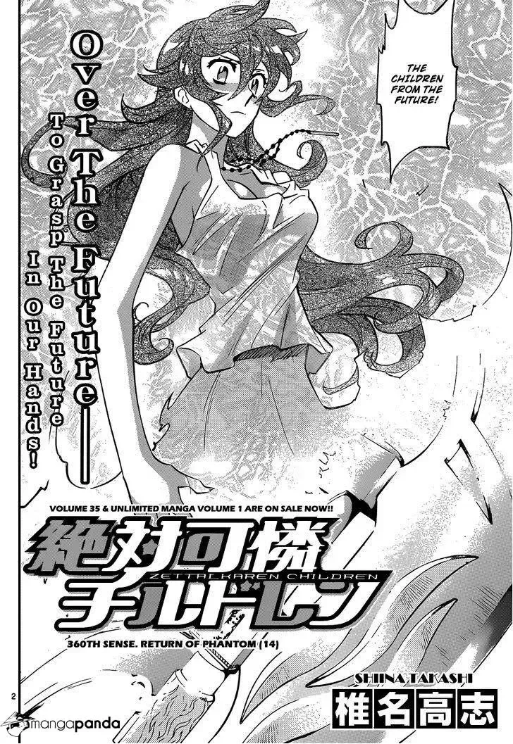 Zettai Karen Children Chapter 360 page 2