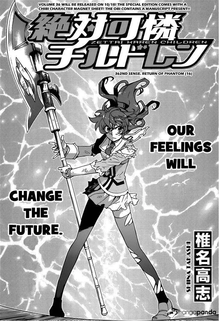 Zettai Karen Children Chapter 362 page 1