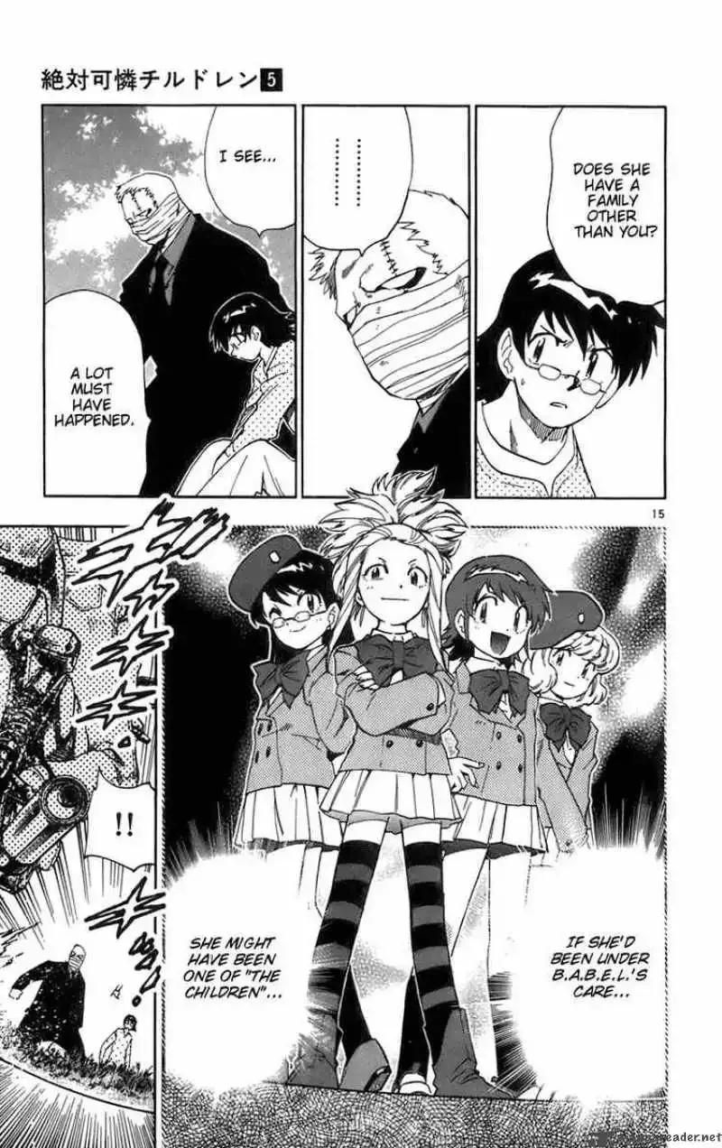 Zettai Karen Children Chapter 37 page 15