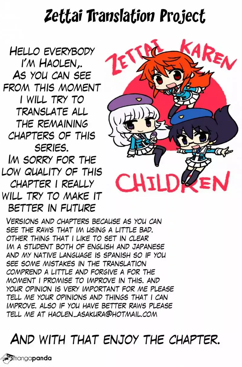 Zettai Karen Children Chapter 374 page 1