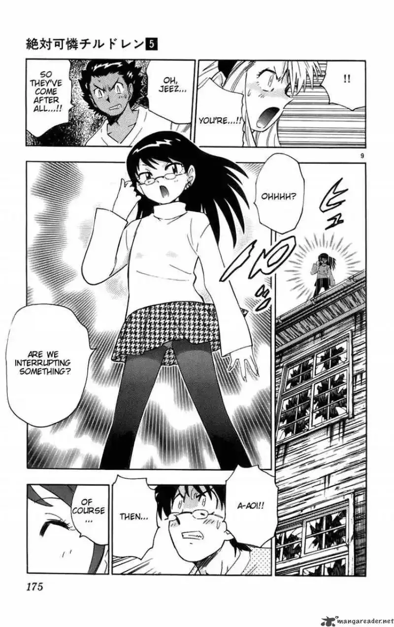 Zettai Karen Children Chapter 38 page 9