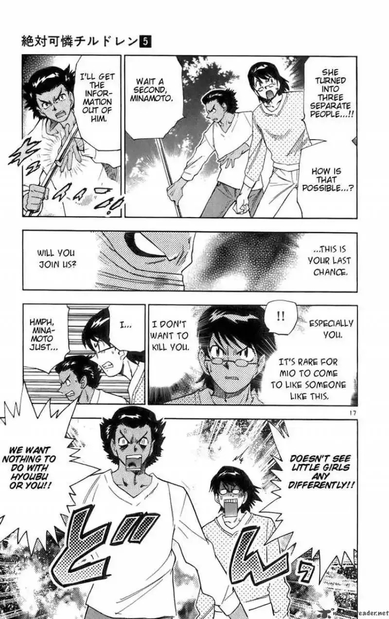 Zettai Karen Children Chapter 38 page 17