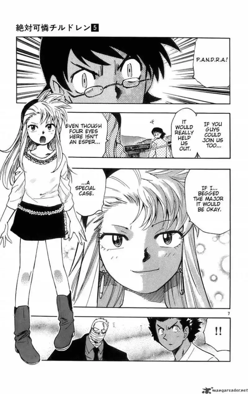 Zettai Karen Children Chapter 38 page 7