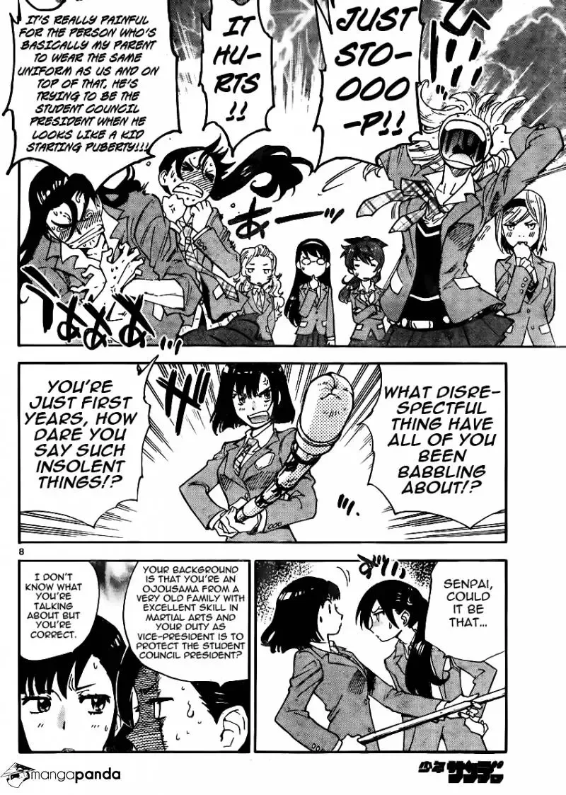 Zettai Karen Children Chapter 386 page 8