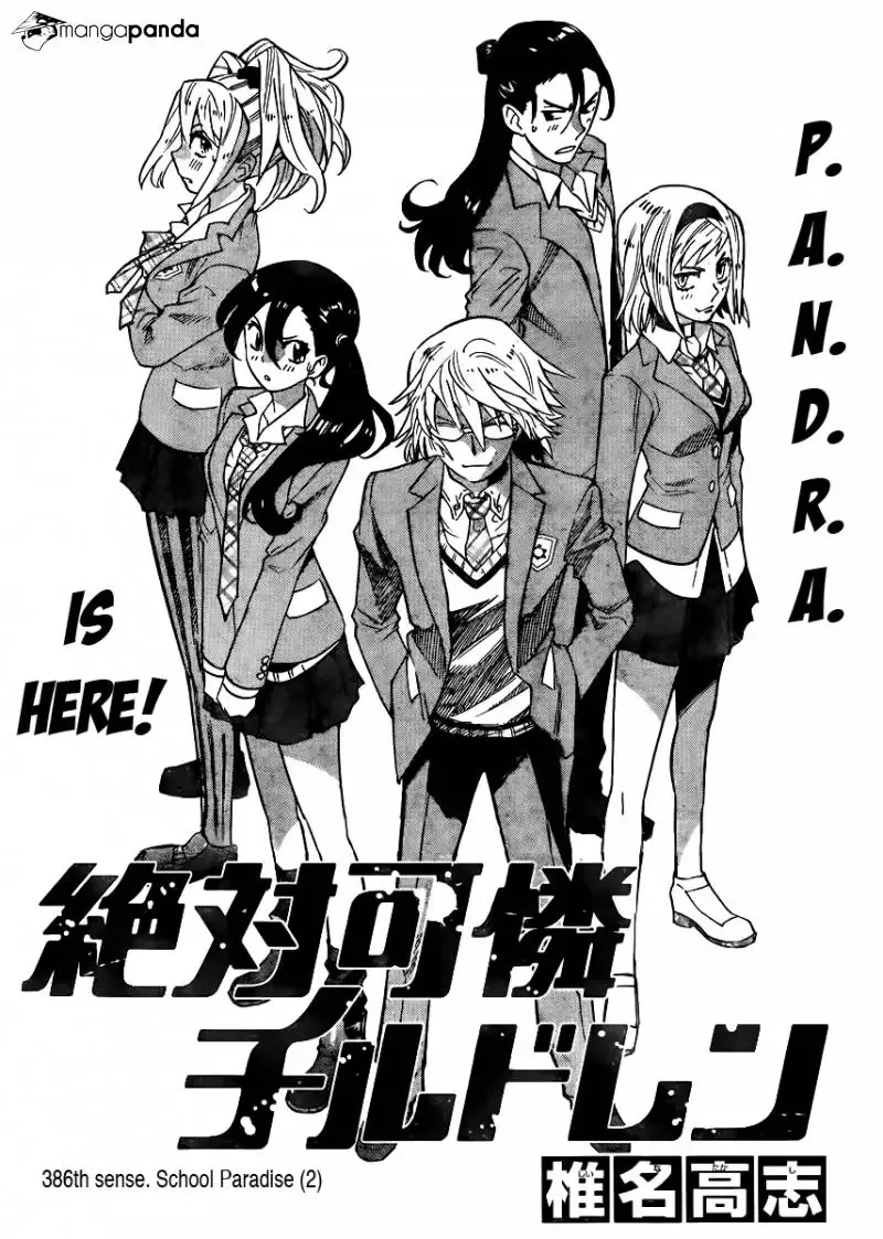 Zettai Karen Children Chapter 386 page 1