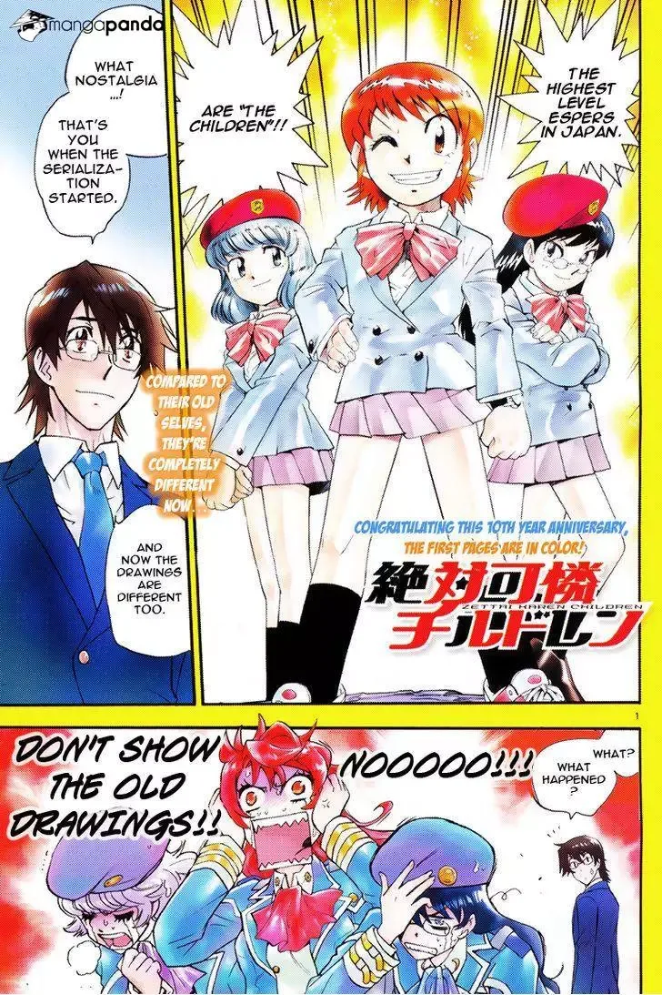 Zettai Karen Children Chapter 412 page 2