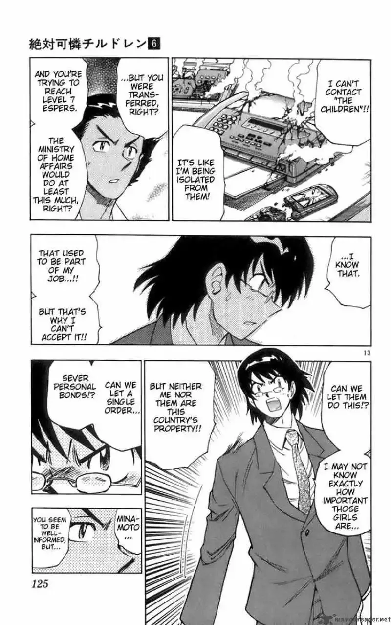 Zettai Karen Children Chapter 45 page 13