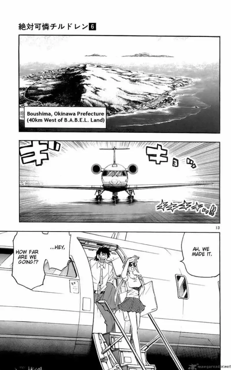 Zettai Karen Children Chapter 47 page 13