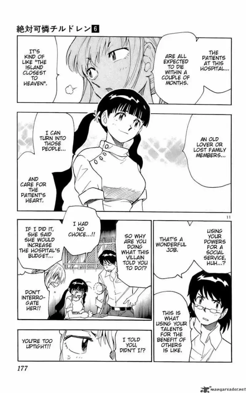 Zettai Karen Children Chapter 48 page 11