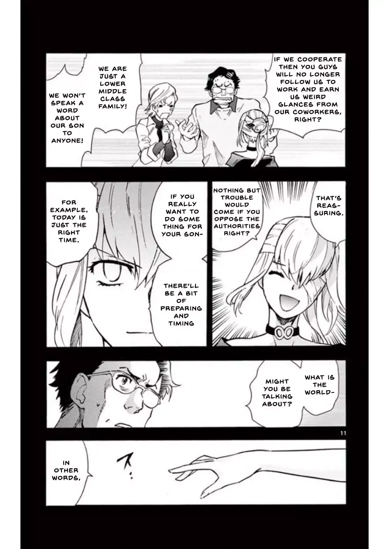 Zettai Karen Children Chapter 494 page 11