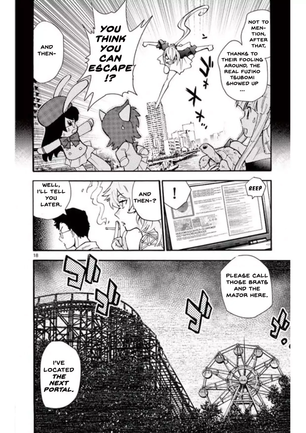 Zettai Karen Children Chapter 494 page 18