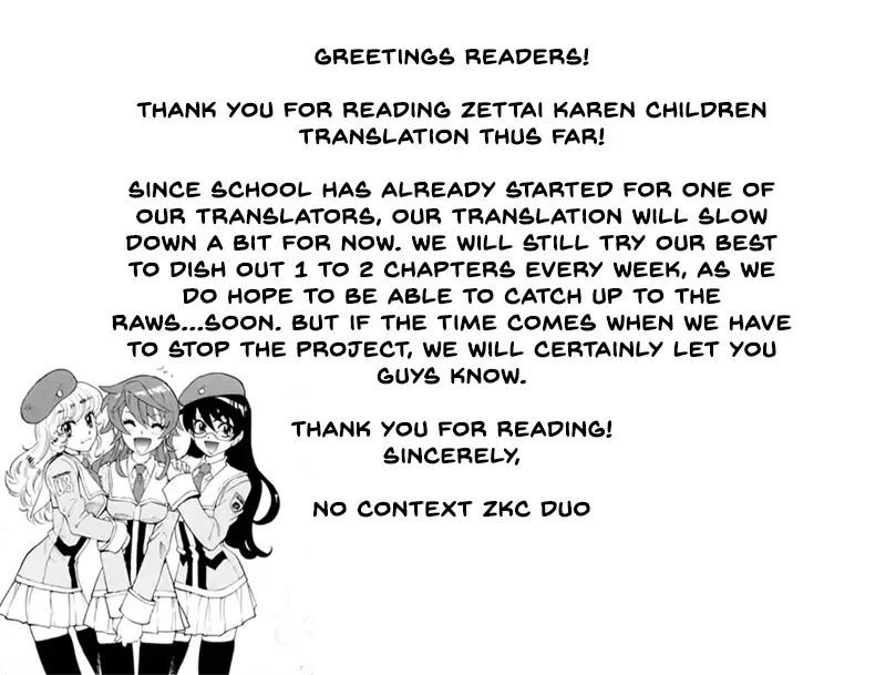 Zettai Karen Children Chapter 497 page 26