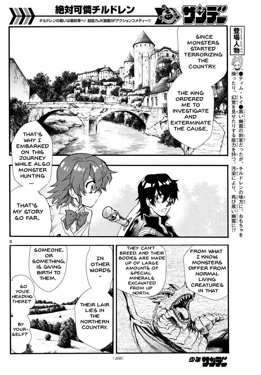 Zettai Karen Children Chapter 498 page 9