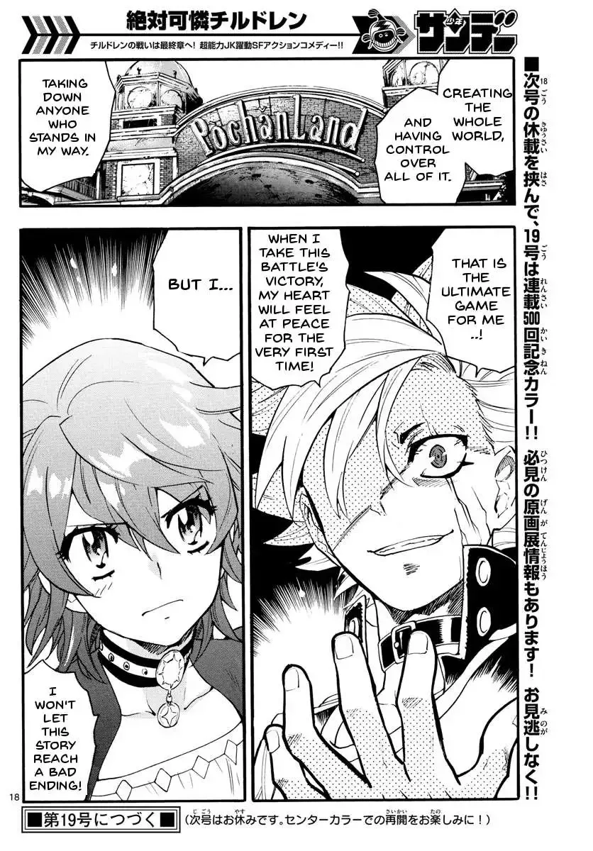 Zettai Karen Children Chapter 499 page 18