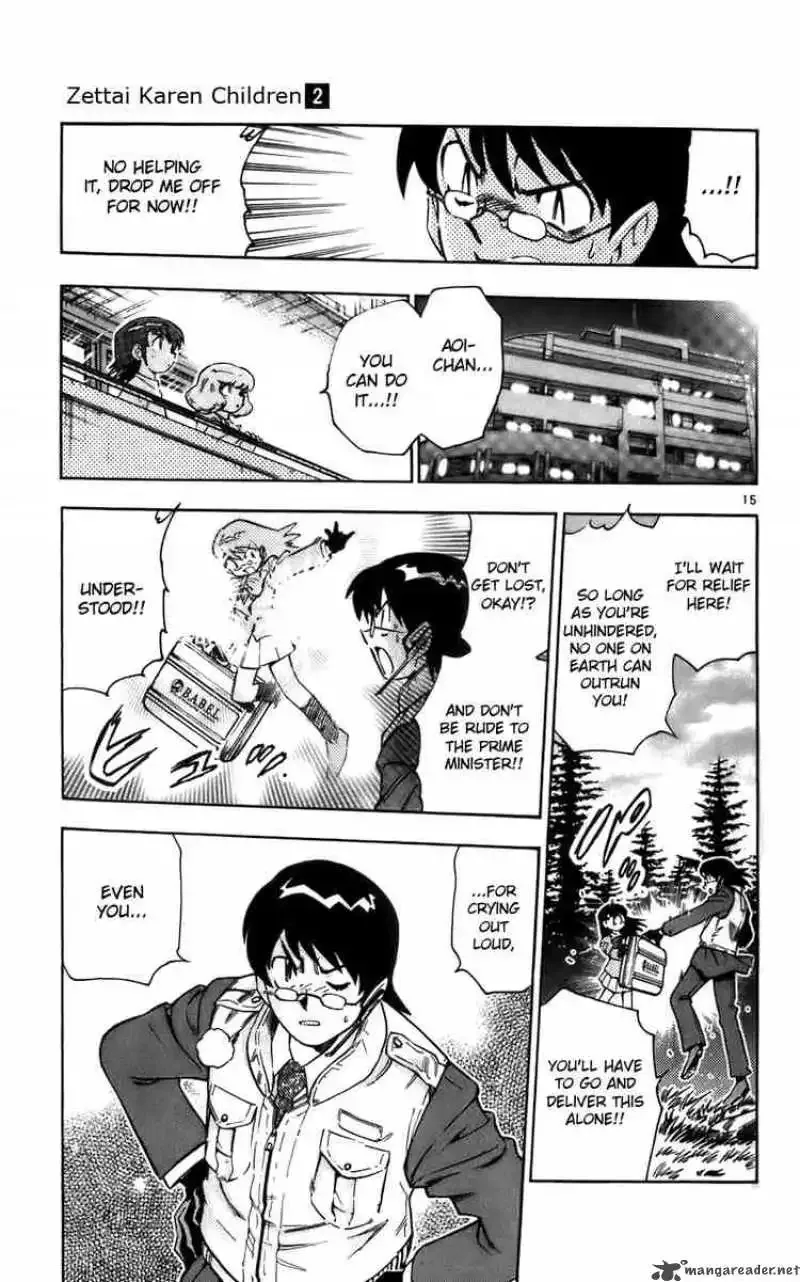 Zettai Karen Children Chapter 5 page 15