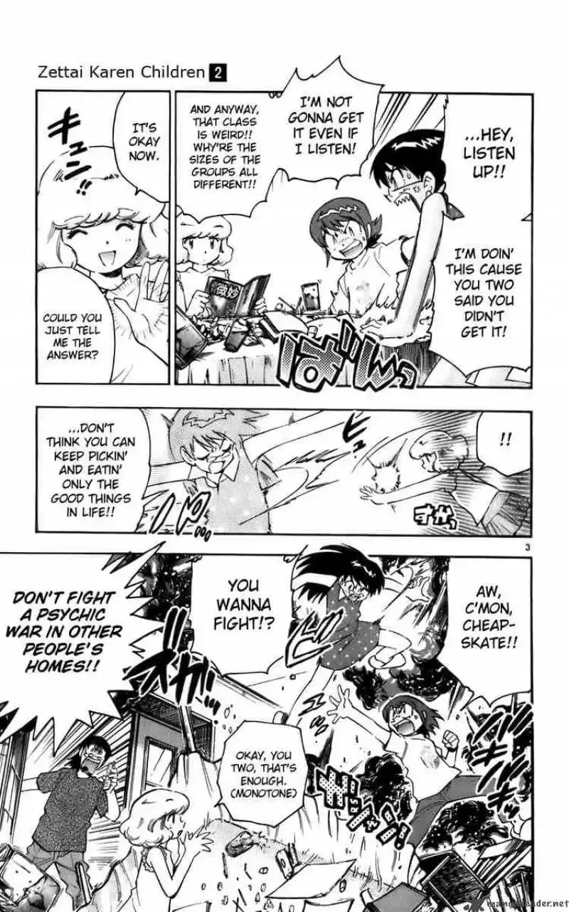 Zettai Karen Children Chapter 5 page 3