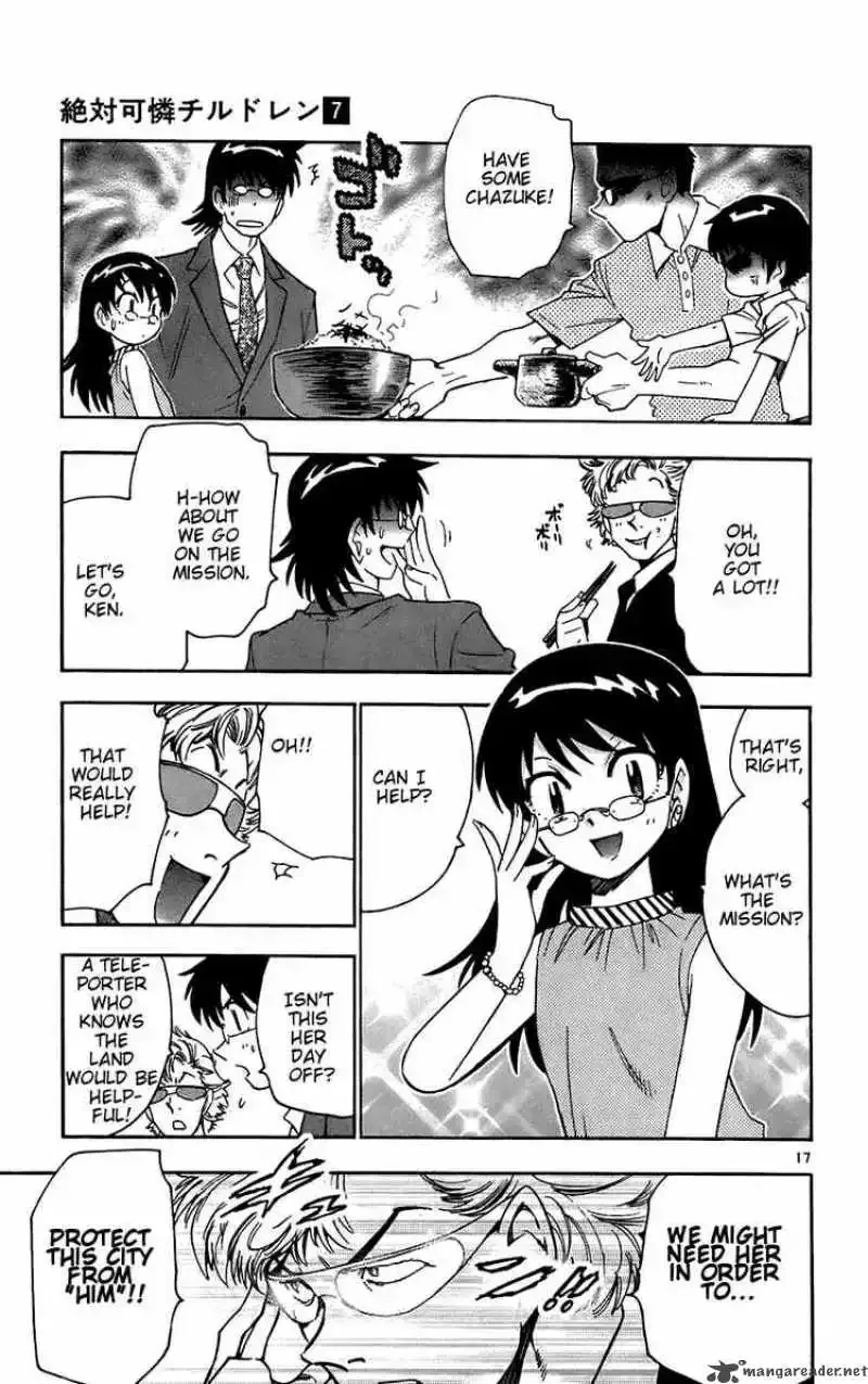 Zettai Karen Children Chapter 50 page 17