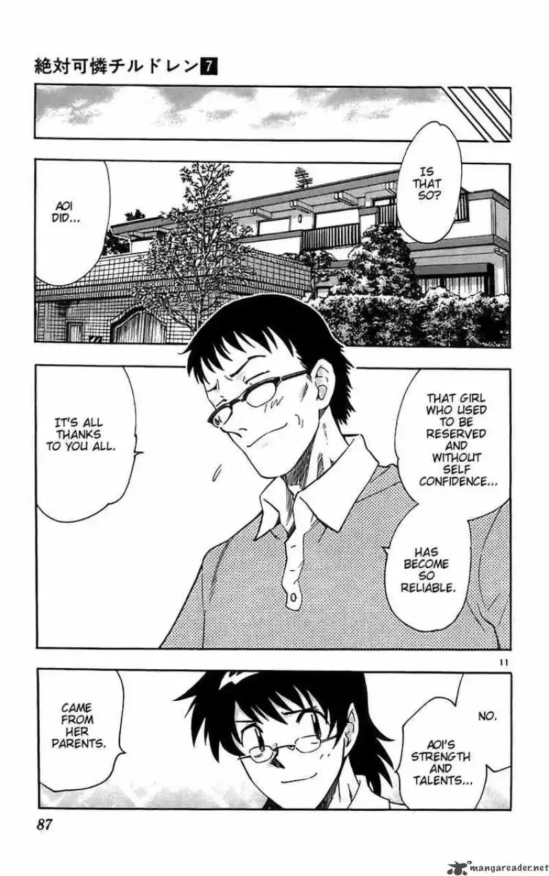 Zettai Karen Children Chapter 53 page 11
