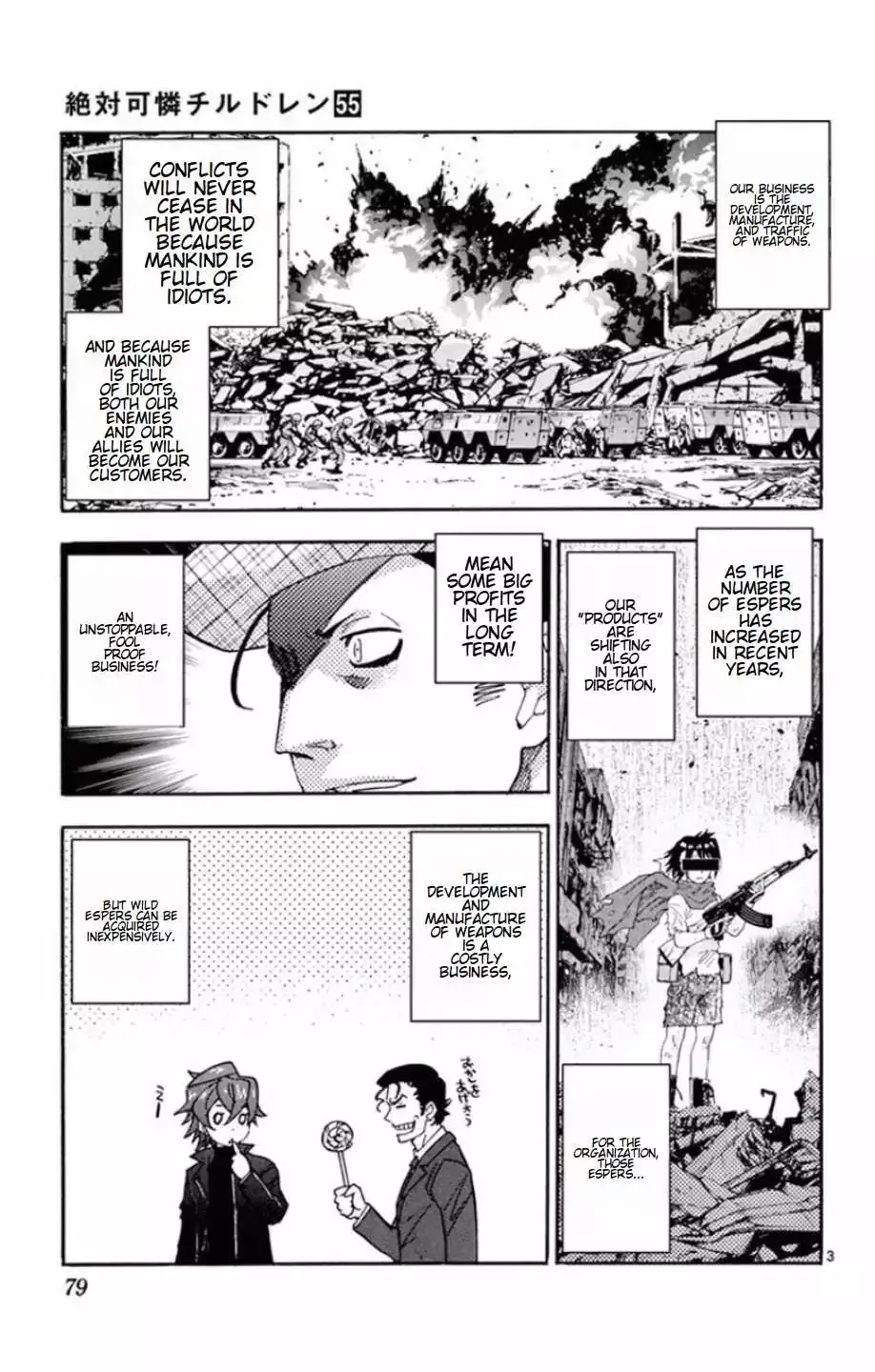 Zettai Karen Children Chapter 531 page 4
