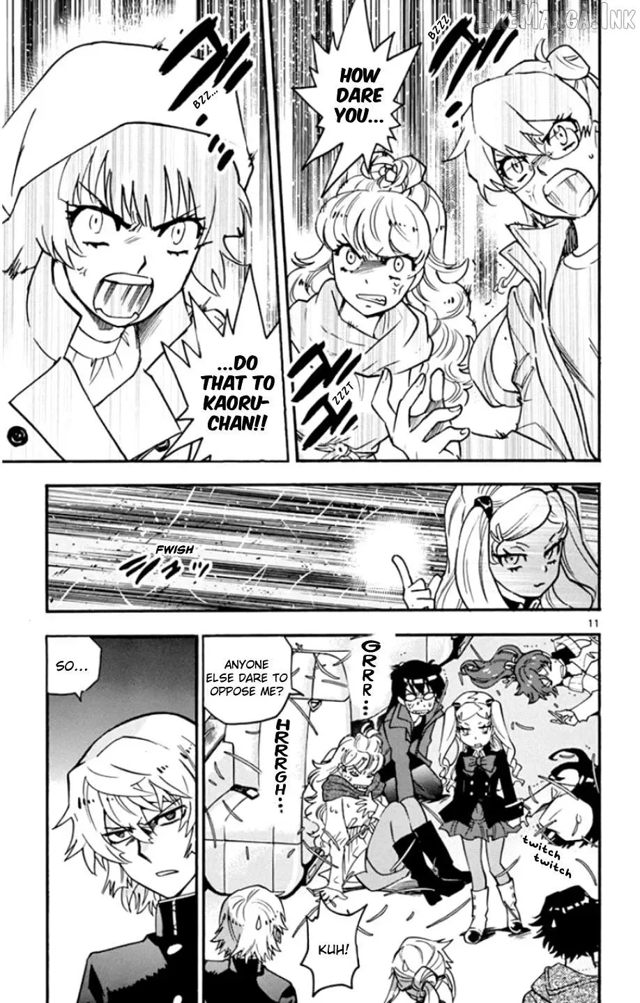 Zettai Karen Children Chapter 536 page 12