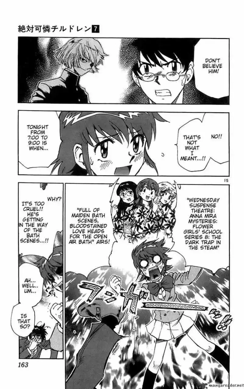 Zettai Karen Children Chapter 57 page 15