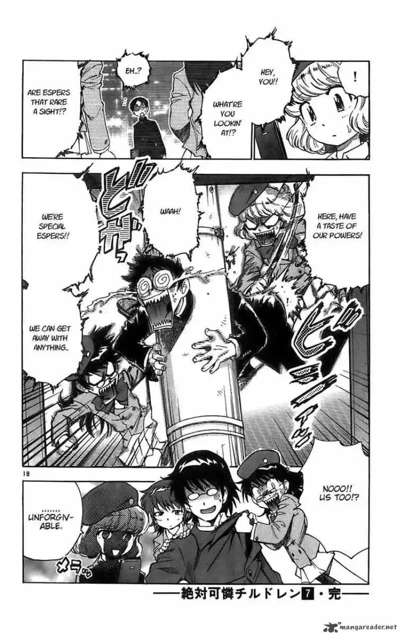 Zettai Karen Children Chapter 58 page 18