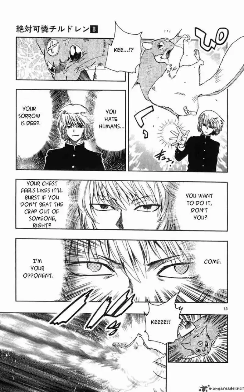 Zettai Karen Children Chapter 64 page 13