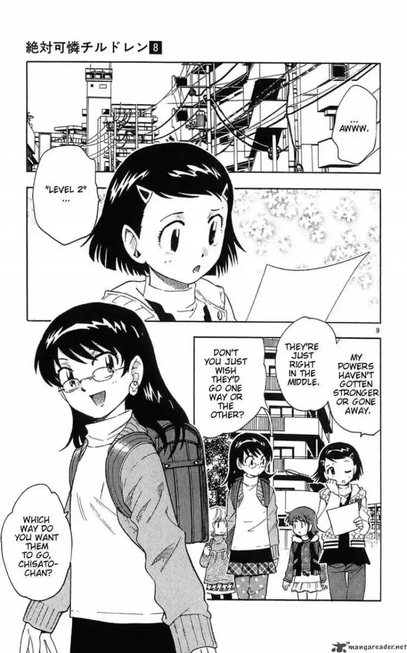 Zettai Karen Children Chapter 67 page 9