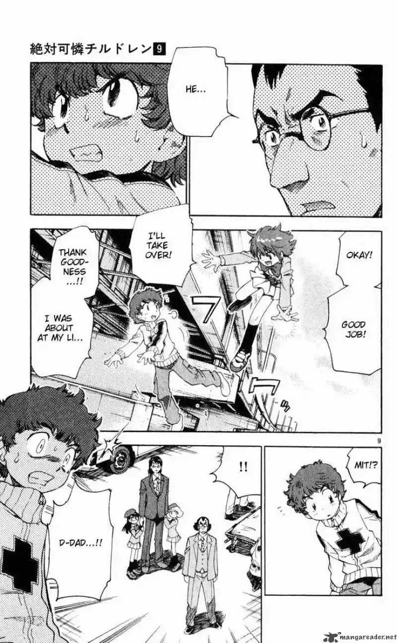 Zettai Karen Children Chapter 71 page 9